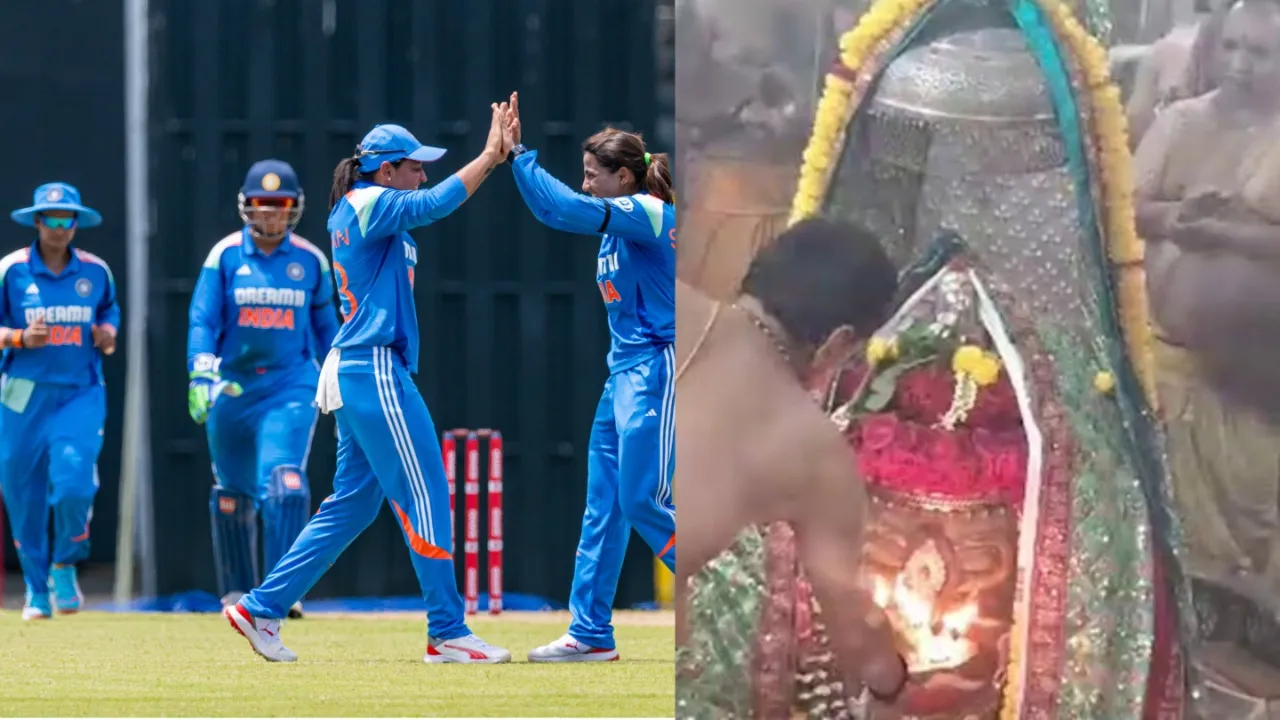 Beyond the Boundary: Indian Women’s Cricket Team’s Hopeful Visit to Mahakaleshwar Temple