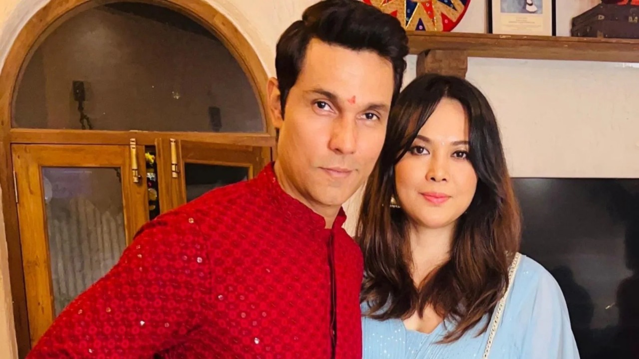 Bollywood's Power Couple Randeep Hooda and Lin Laishram Paint Budapest Red