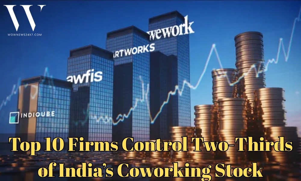 Shared Success: Top 10 Coworking Giants Control Two-Thirds of India’s Flexible Offices