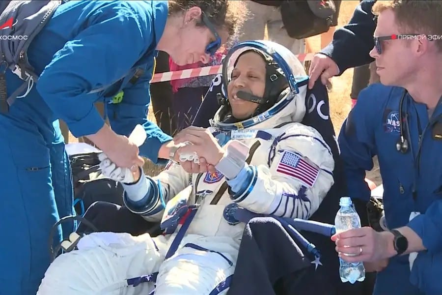 Back on Terra Firma: NASA’s Chris Williams and Cosmonauts Land After 241 Days in Space