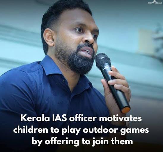 From Screens To Sixes: IAS Officer’s Challenge Gets Kids Back On The Field