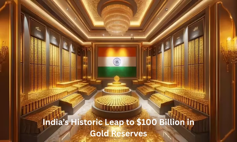 Bullion Boom: India’s Gold Reserves Achieve Record Highs at $100 Billion