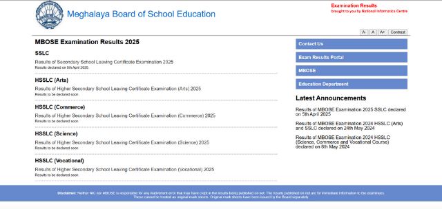 Meghalaya Board Class 12th Results 2025 Set for May 5 Release: Here’s How to Check