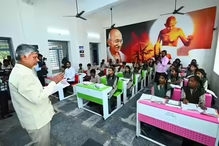 Chandrababu Pushes Innovative Learning At Mega PTM