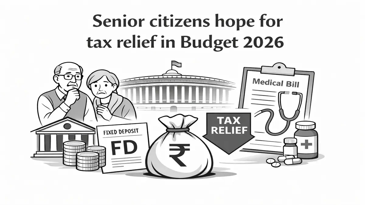 Senior Citizens Eye Relief In Budget 2026: FD Interest And Healthcare Benefits Under Spotlight
