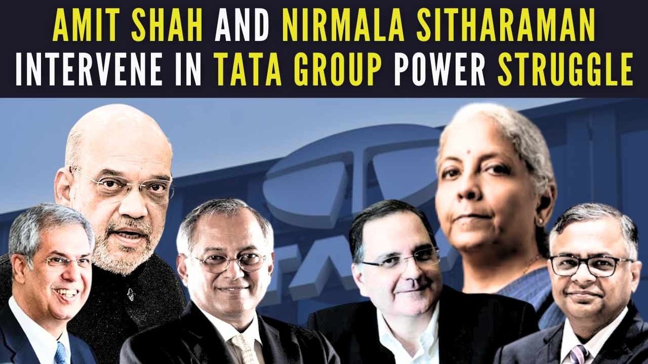 Government Steps In as Tata Trusts Face Internal Discord: Amit Shah and Sitharaman Meet Group Leaders