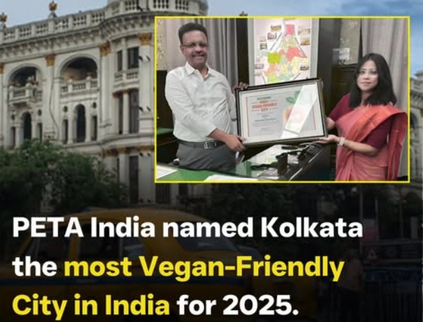 Kolkata Breaks the Stereotype: Crowned India’s Most Vegan-Friendly City