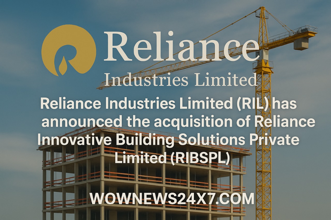 Reliance Industries Acquires RIBSPL for ₹1 Lakh in Strategic Internal Restructuring