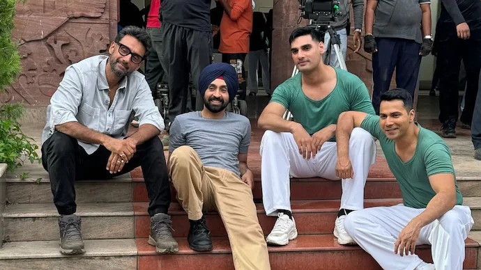 Varun Dhawan, Sonu Nigam, Ahaan Shetty Choose Economy Class For Border 2 Song Launch