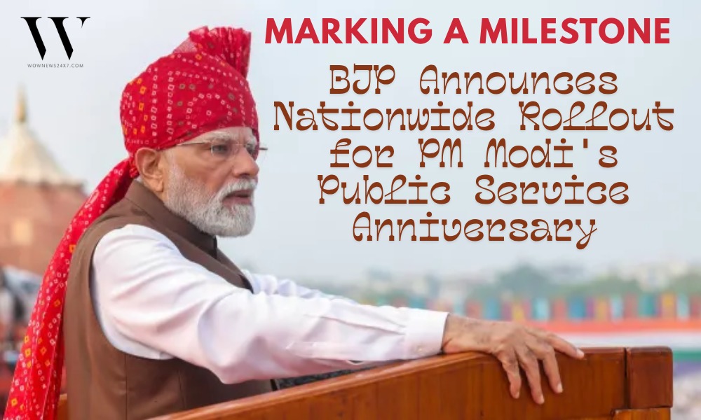 A Quarter Century of Service: BJP Gears Up for Nationwide 'Seva Sankalp Abhiyan' to Honor PM Modi’s 25-Year Milestone