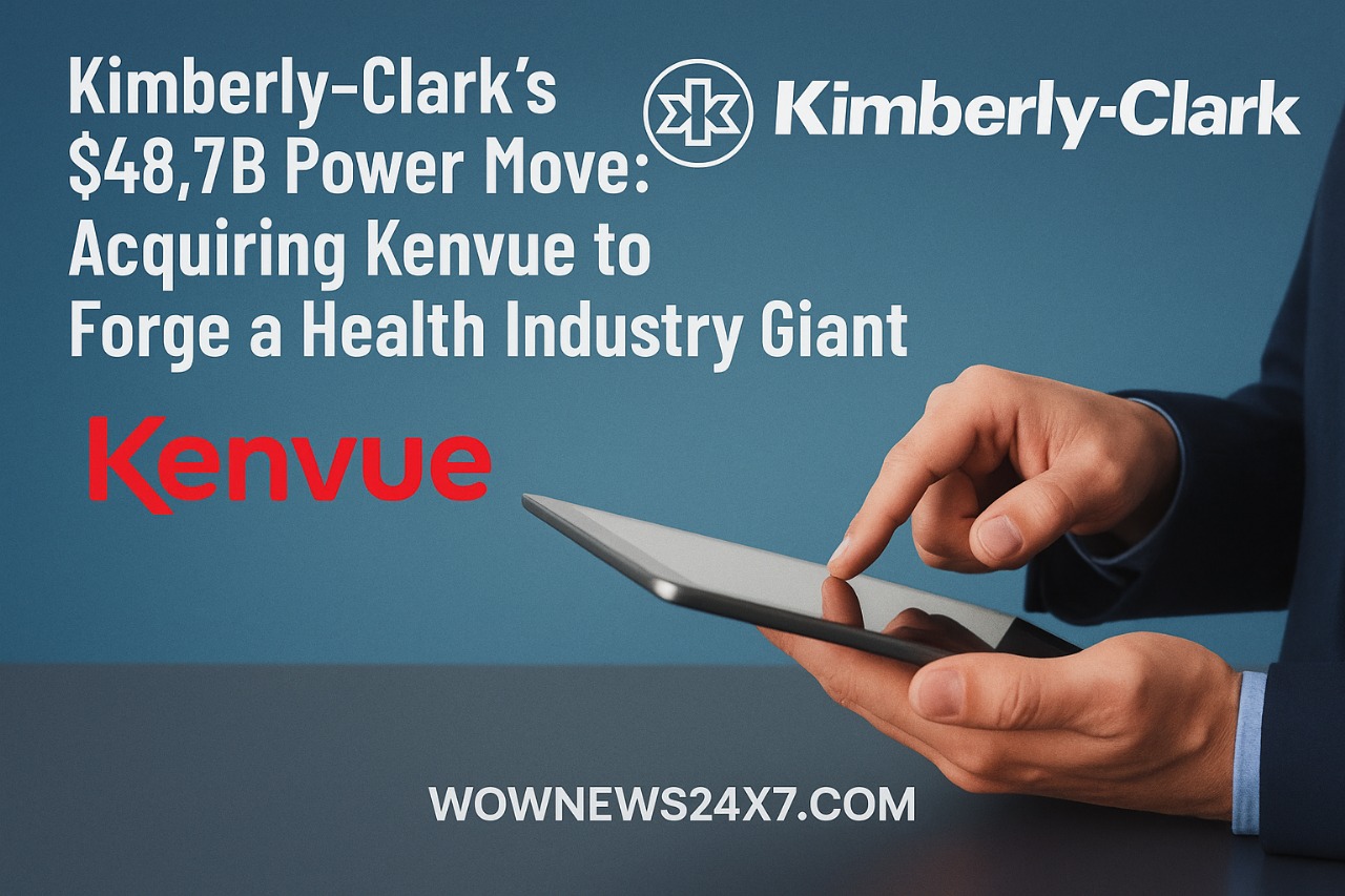 Kimberly-Clark’s $48.7B Power Move: Acquiring Kenvue to Forge a Health Industry Giant