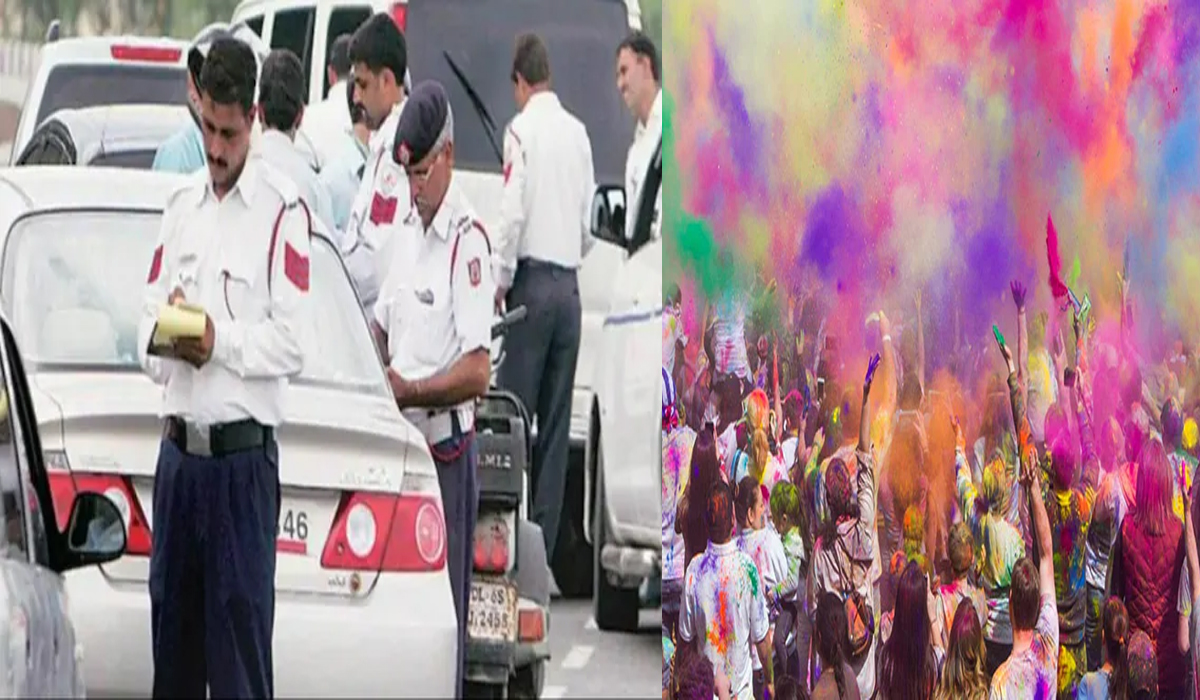 Maharashtra Police Crackdown on Drunk Driving in Pune on Holi Festival