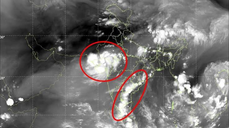 India Caught Between Two Monsoon Systems-Satellite Images Reveal Why