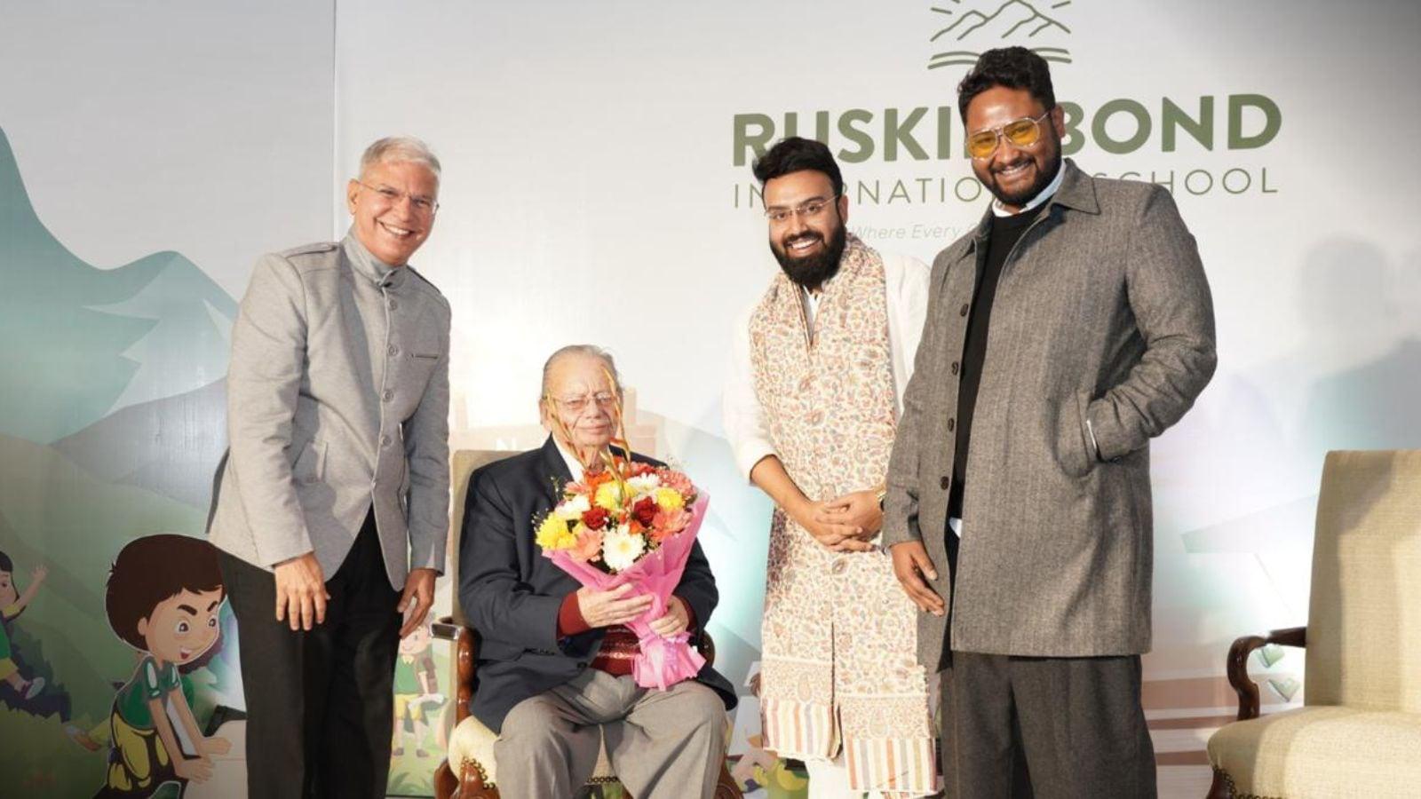 Writing a New Chapter: India’s First Ruskin Bond School Blooms in Vadodara