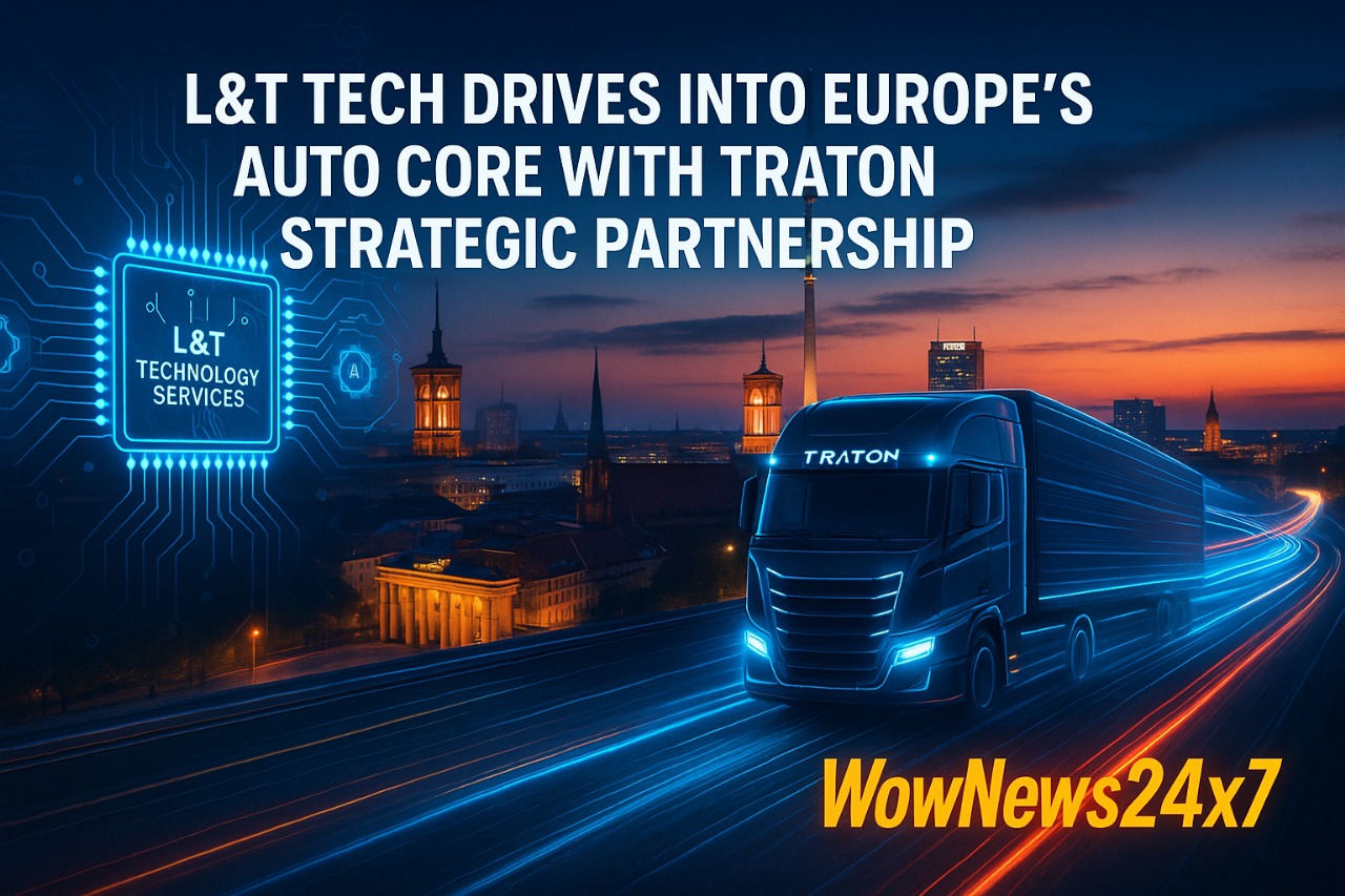 L&T Tech Drives into Europe’s Auto Core with TRATON Strategic Partnership