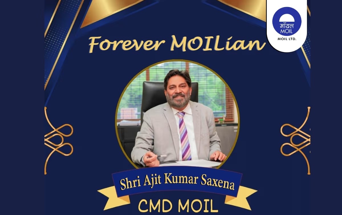 MOIL Ltd Bids Farewell to CMD Ajit Kumar Saxena on Superannuation