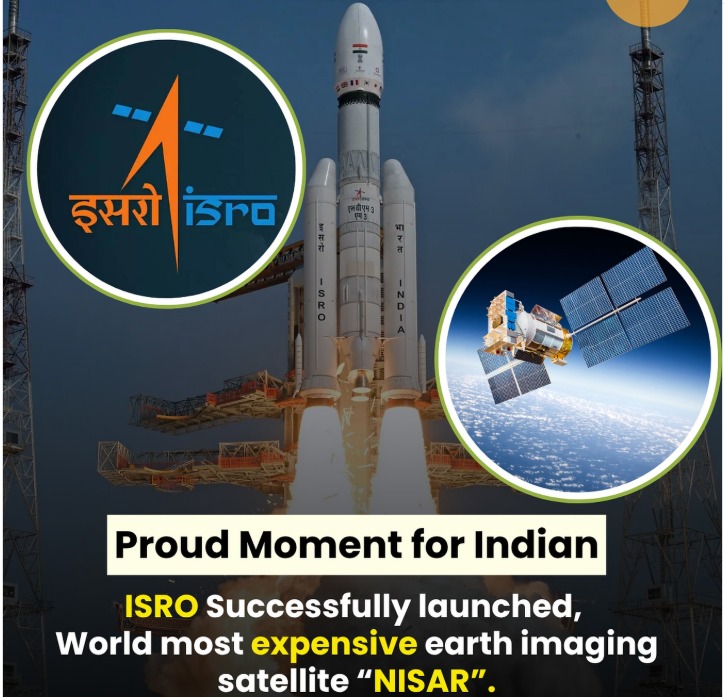 Earth’s Watchdog Takes Flight: India and NASA Launch NISAR to Track Planetary Shifts
