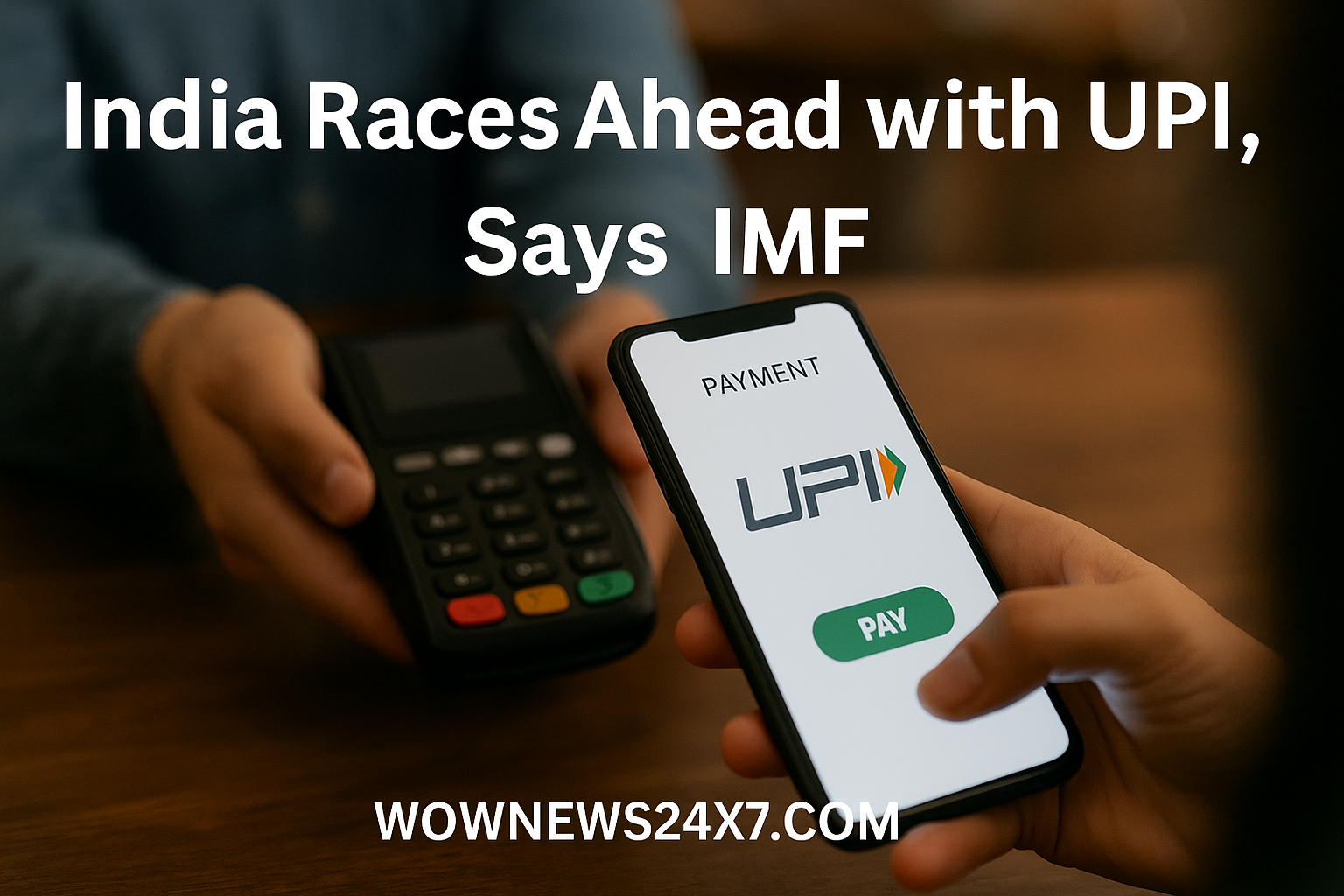 UPI Goes Supersonic—IMF Says India Beats the World in Real-Time Transactions