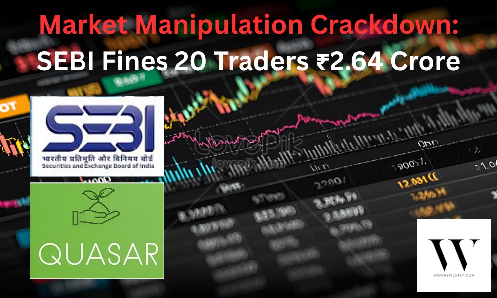 Quasar India Stock Rigging: SEBI Imposes Heavy ₹2.64 Crore Penalty