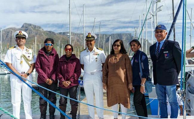 Navy Women Sail to Cape Town: Completing the Fourth Leg of Their Epic 43,000km Voyage!