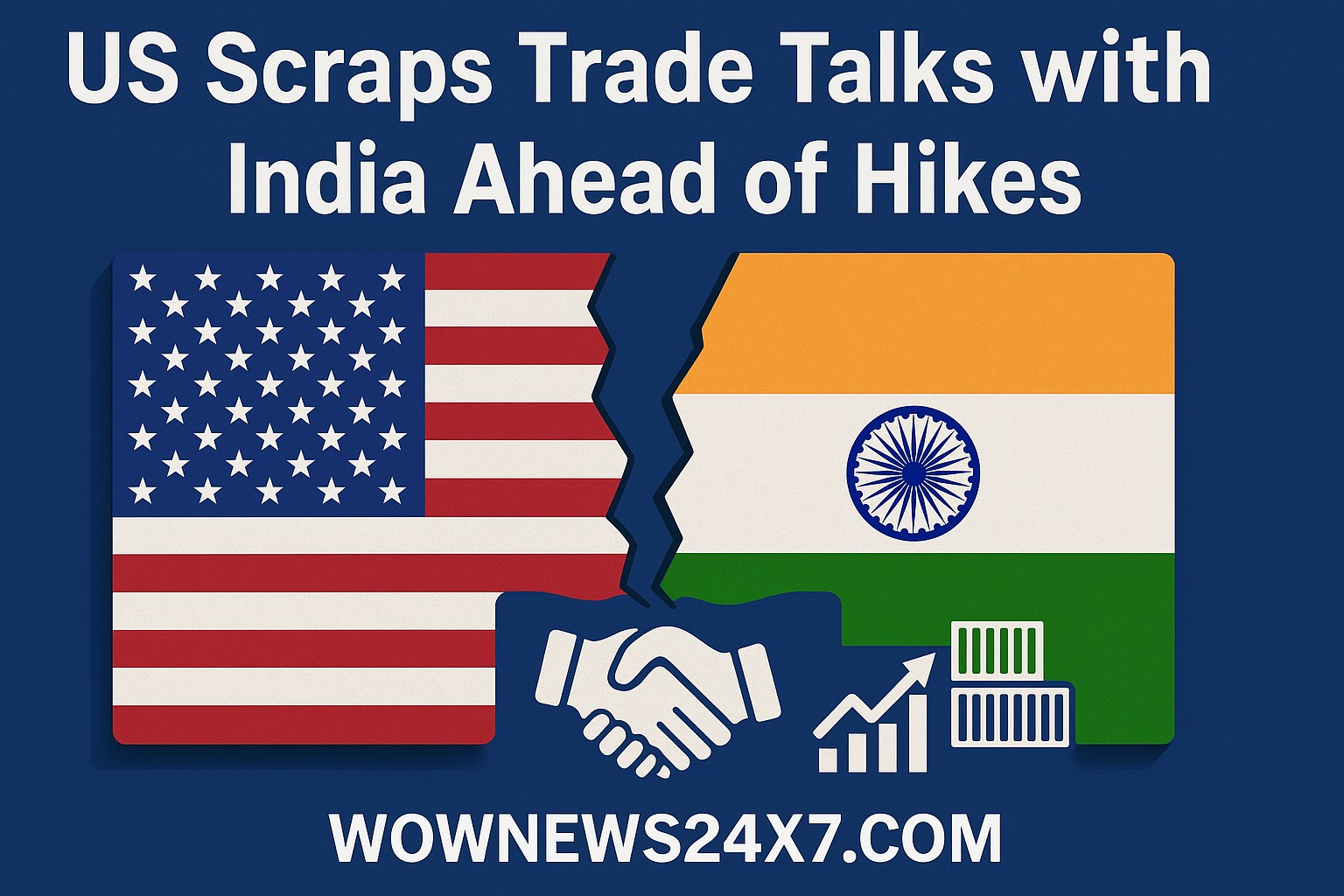 U.S. Cancels Trade Talks with India as New Tariff War Looms, Triggering Uncertainty