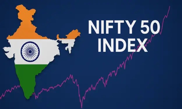 Nifty 50 Index Provisionally Ends 0.99% Higher on Global Relief Rally