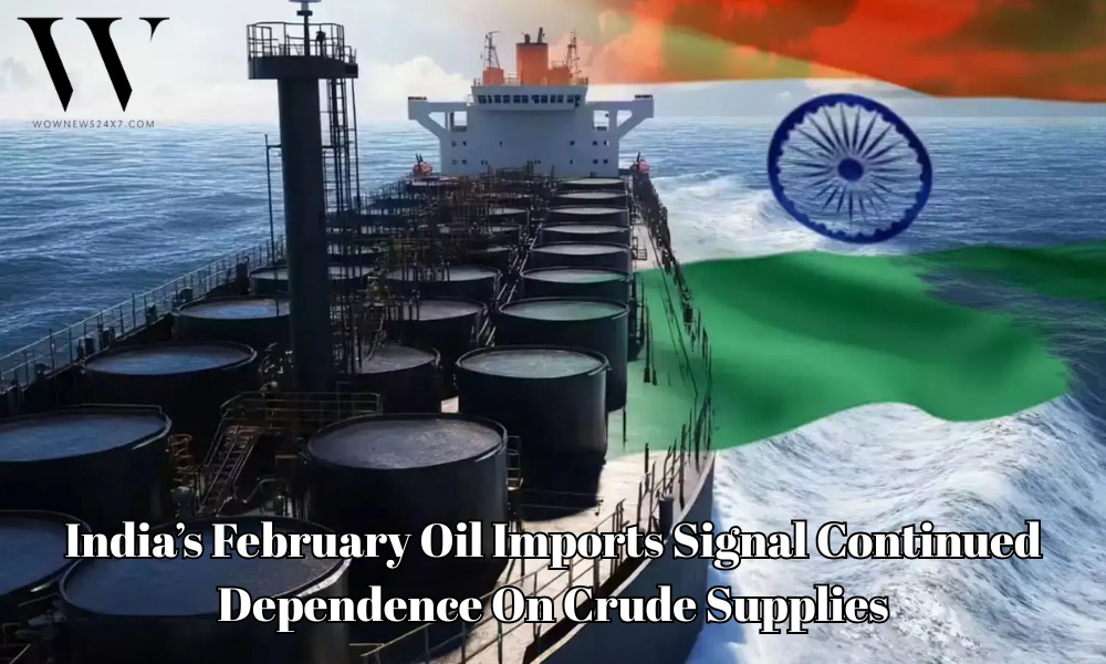 India’s February Oil Imports Surge To $12.97 Billion, Highlighting Strong Energy Demand