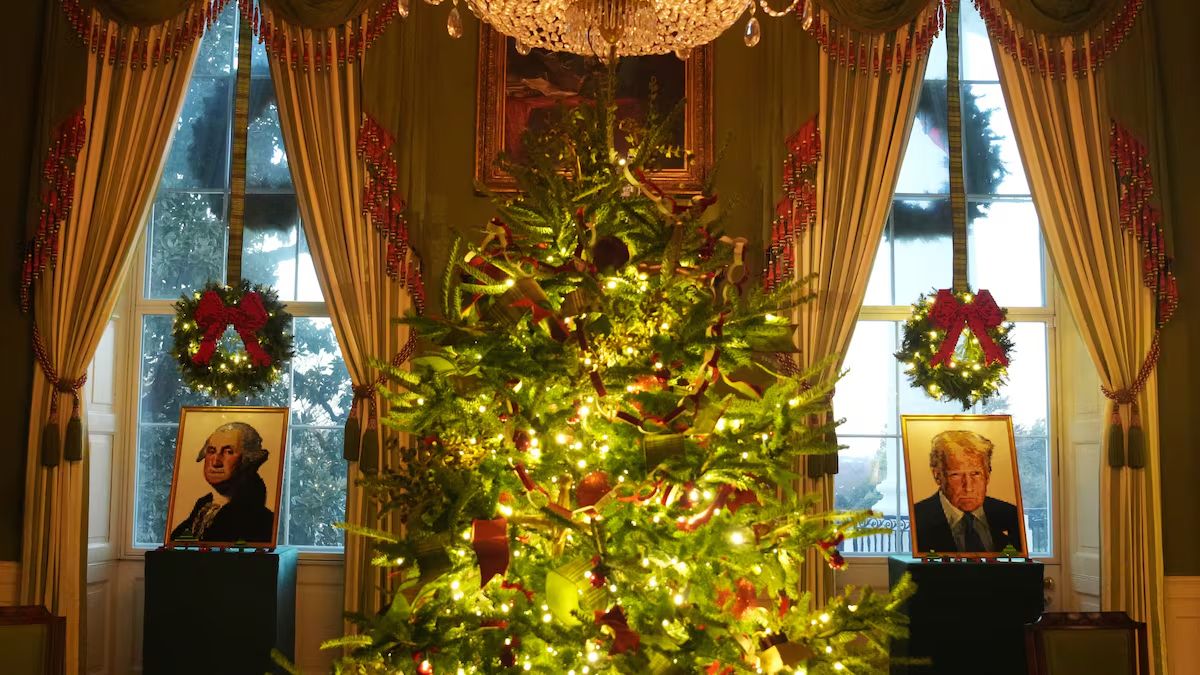 Decked Halls, Shorter Walks: White House Christmas Tour Cut Amid Historic Room Damage