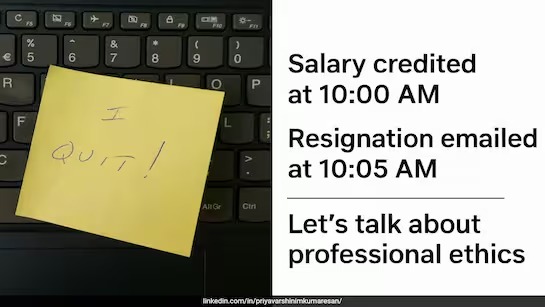 Paid at 10:00, Quit at 10:05 — The Five-Minute Resignation That Shook LinkedIn