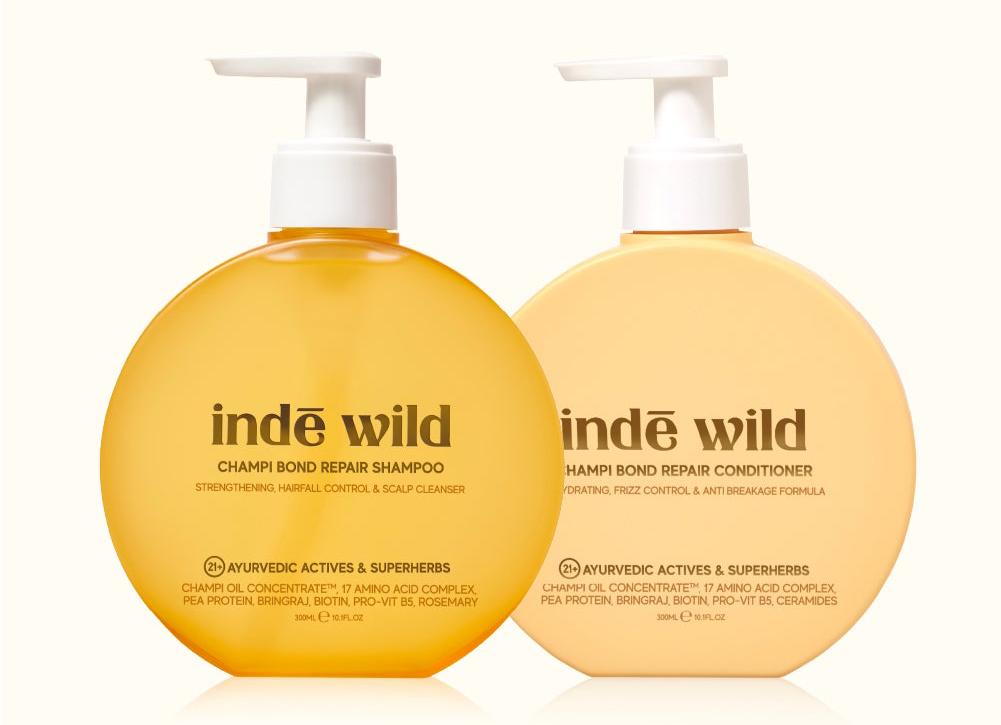 Bond. Hair Bond. iNDE WILD’s Ayur-Biotech Duo Brings a New Age of Champi Care