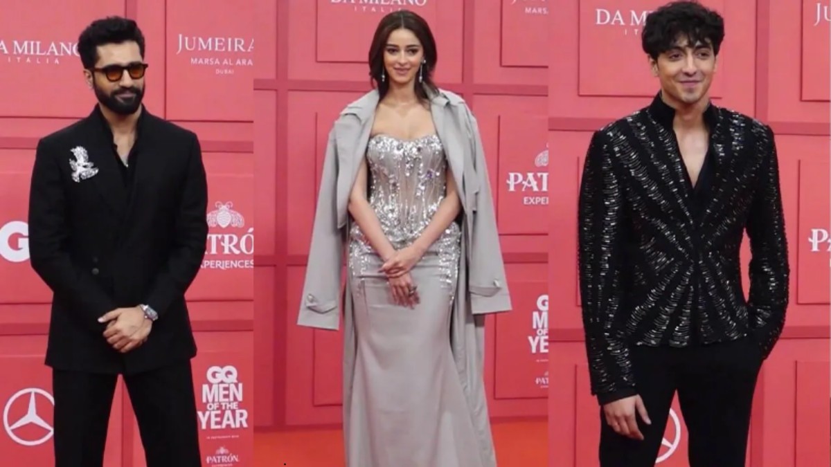 Red Carpet Royalty: Vicky, Ananya & Ahaan Rule GQ Night