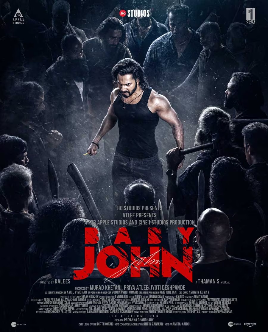 Baby John' Struggles at Box Office: Earns ₹1.85 Crore on Day 6