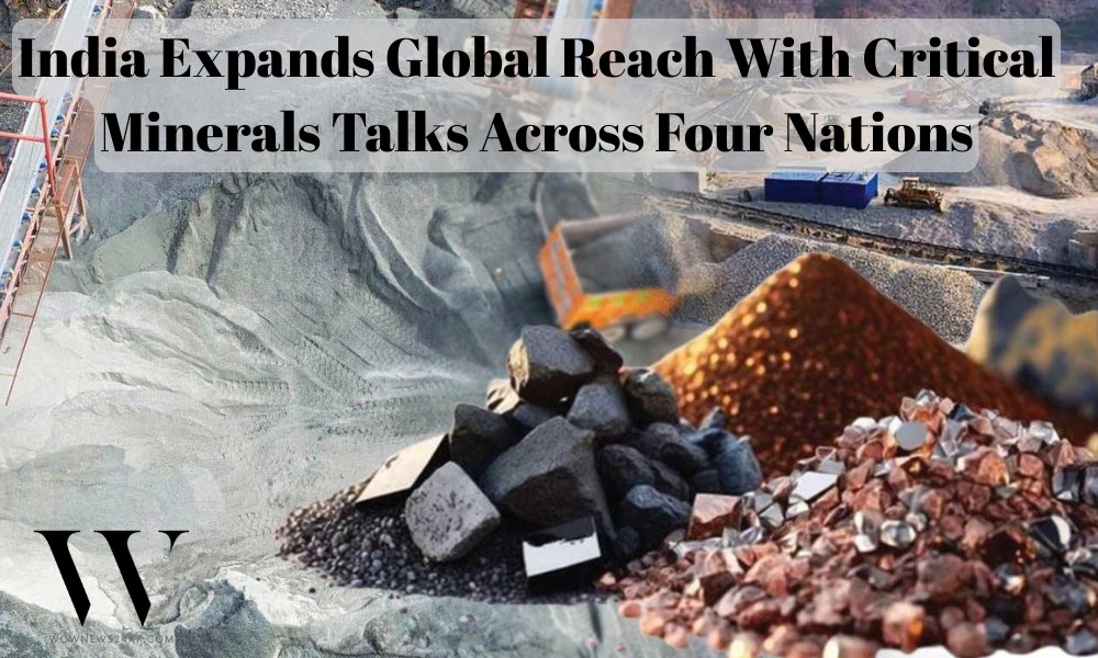 Critical Minerals Drive India’s Global Engagement With France, Netherlands, Brazil, Canada