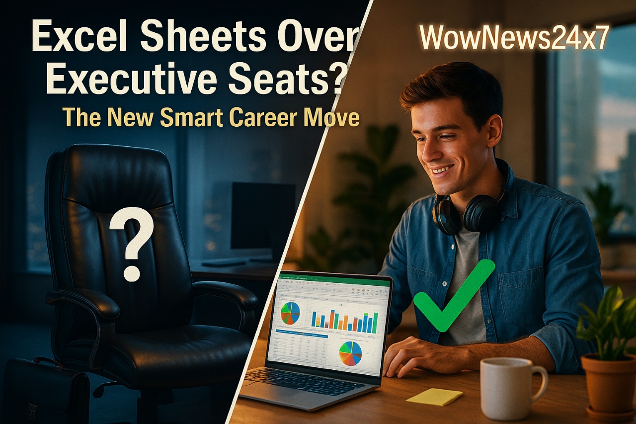 Excel Sheets Over Executive Seats? The New Smart Career Move