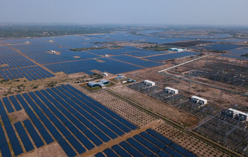 Adani Green Energy Crosses 13 GW Mark: Commissions 396.7 MW at Khavda Mega-Project
