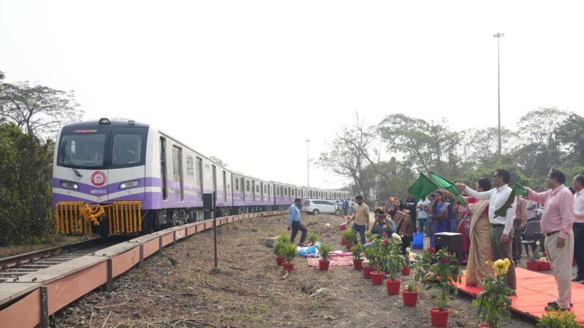 Green Tracks Ahead: Kolkata Metro Recommissions BHEL Rake, Adds 10th Dalian Trainset