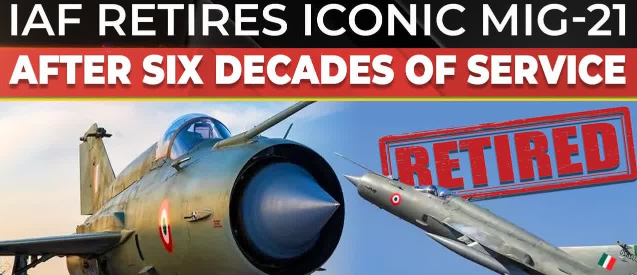 Wings of History: MiG-21 Jets to Bid Final Farewell After 62 Years