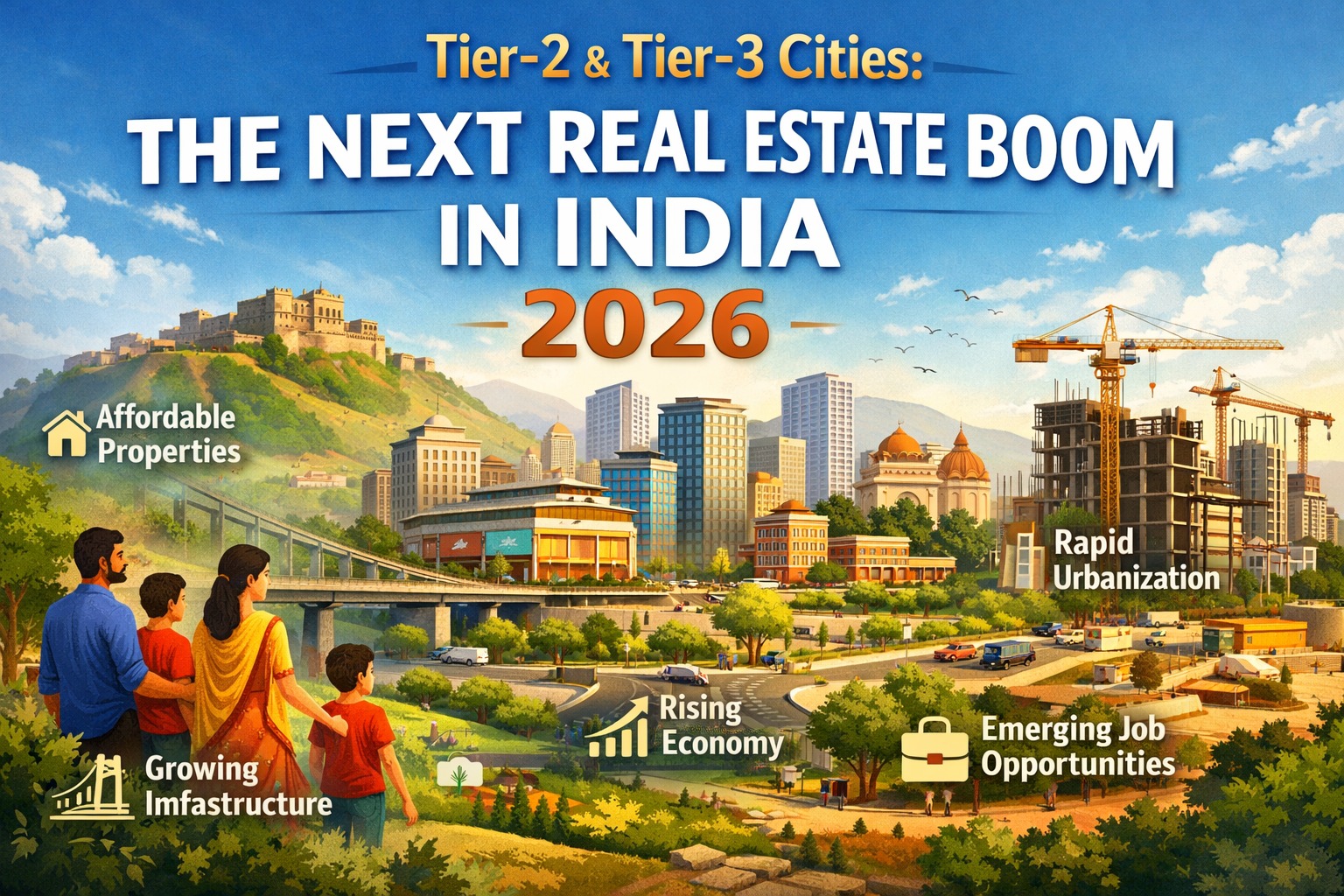 Smaller Cities, Bigger Growth: India’s Next Property Hotspots