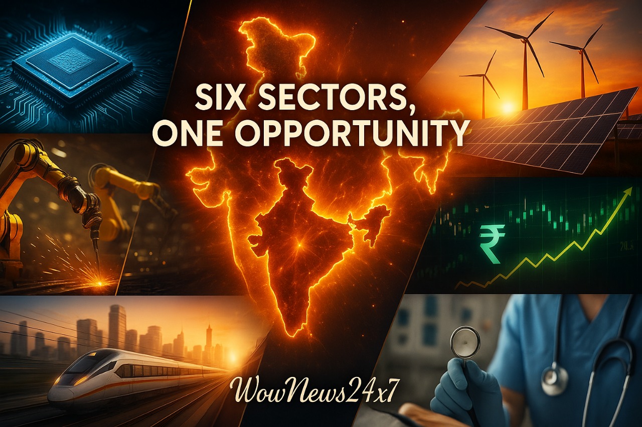 Six Sectors, One Opportunity: Where to Invest as India’s Economy Heats Up