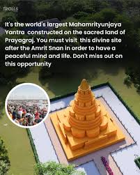 Hisar to Host World's Largest Siddha Mahamrityunjay Yantra: A Spiritual Marvel Nears Completion