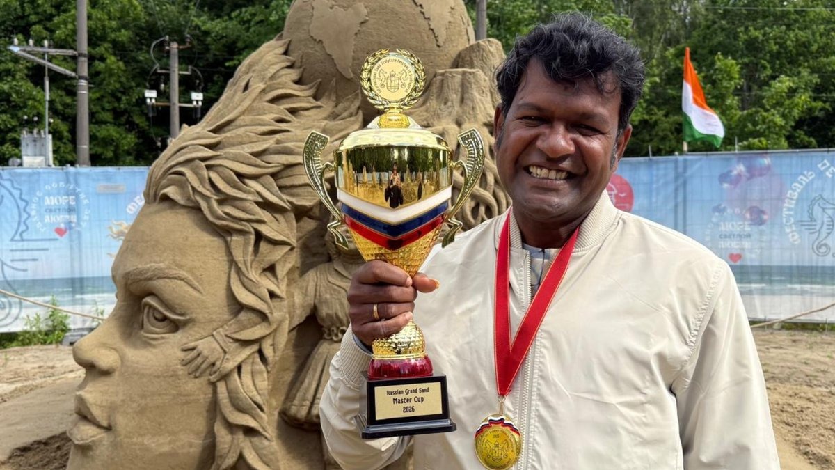 Sudarsan Pattnaik Wins Russia Grand Sand Master Cup 2026