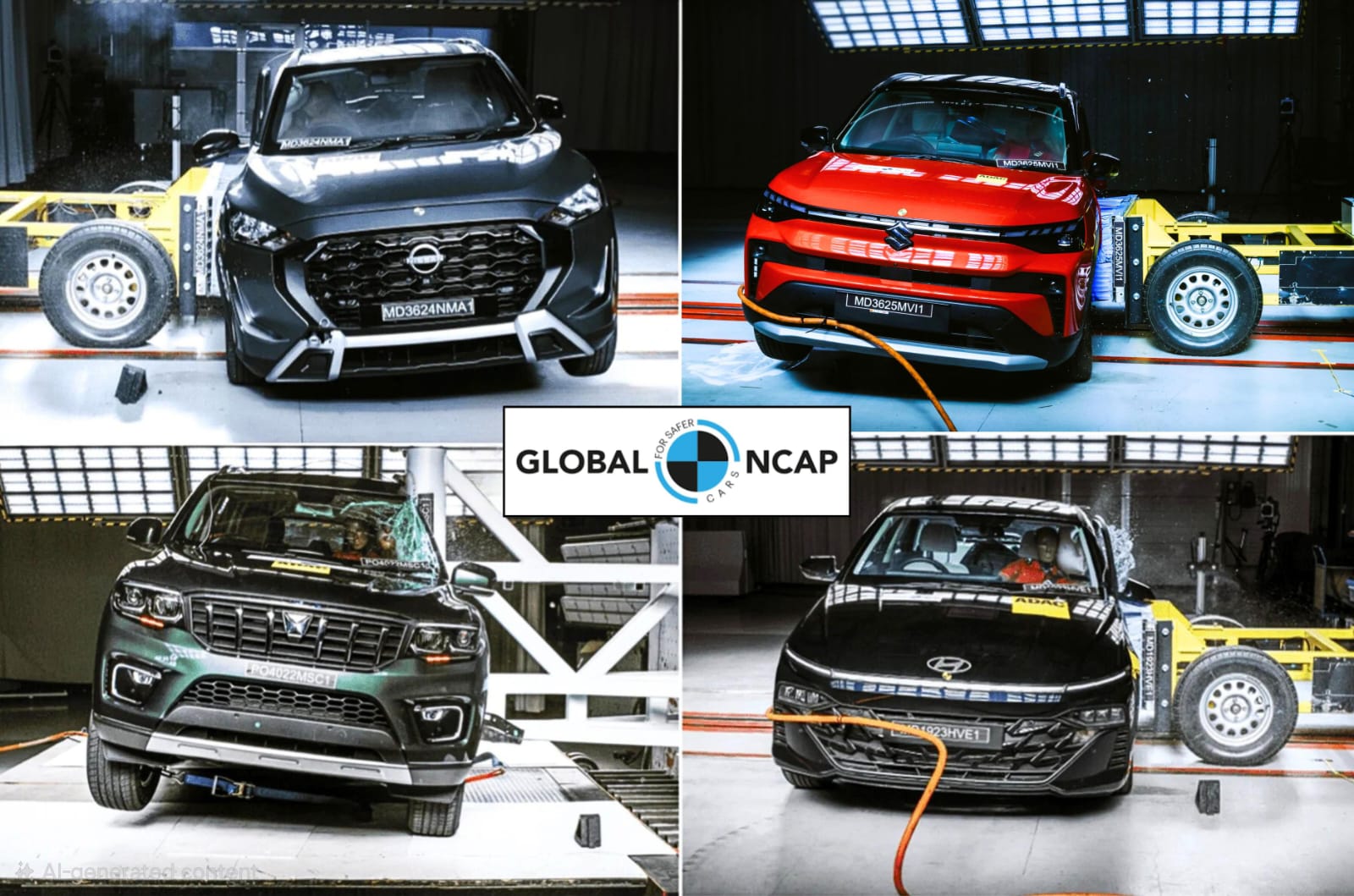Road To Safety: Made-In-India Cars Shine With 5-Star Global NCAP Ratings