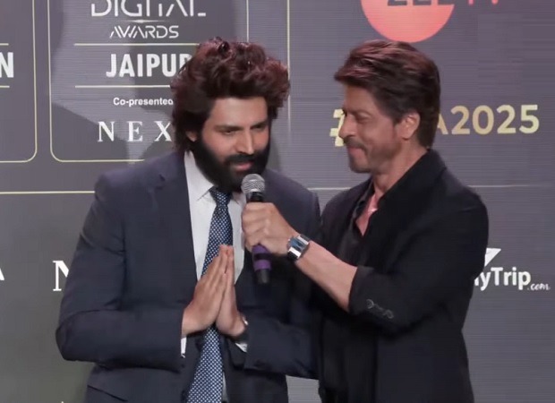 Shah Rukh Khan Passes the Mantle to Bhool Bhulaiyaa 3's Young Star at the IIFA 2025 Press Conference held in mumbai