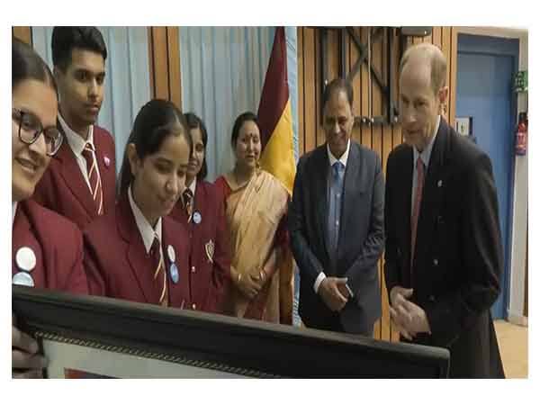Empowering Young Minds: Prince Edward’s Special Visit to The British School New Delhi