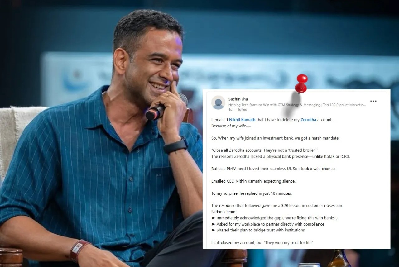 Techie's Email to Zerodha CEO Goes Viral: See How a Simple Reply Sparked a Trust Revolution