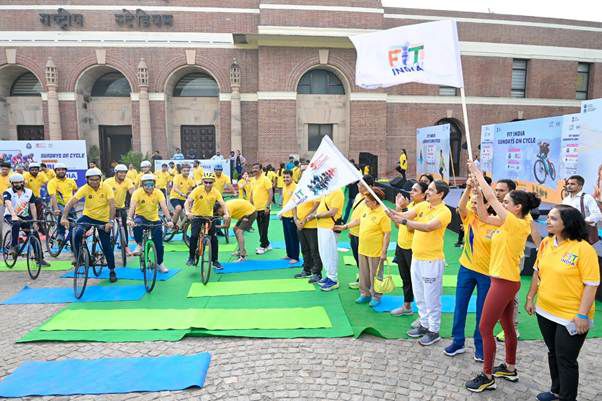Wheeling in Wellness: CBIC Rolls Out ‘Sundays on Cycle’ to Celebrate 8 Years of GST