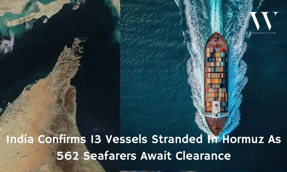 India Shipping Ministry Reports 13 Vessels Stranded in Strait of Hormuz