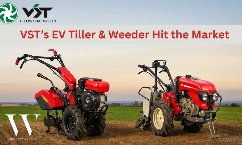 VST Powers Ahead: India’s First EV Tiller & Weeder Launched