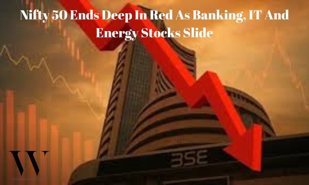 Market Weakness Intensifies: Nifty 50 Closes Nearly 2% Lower In Volatile Session