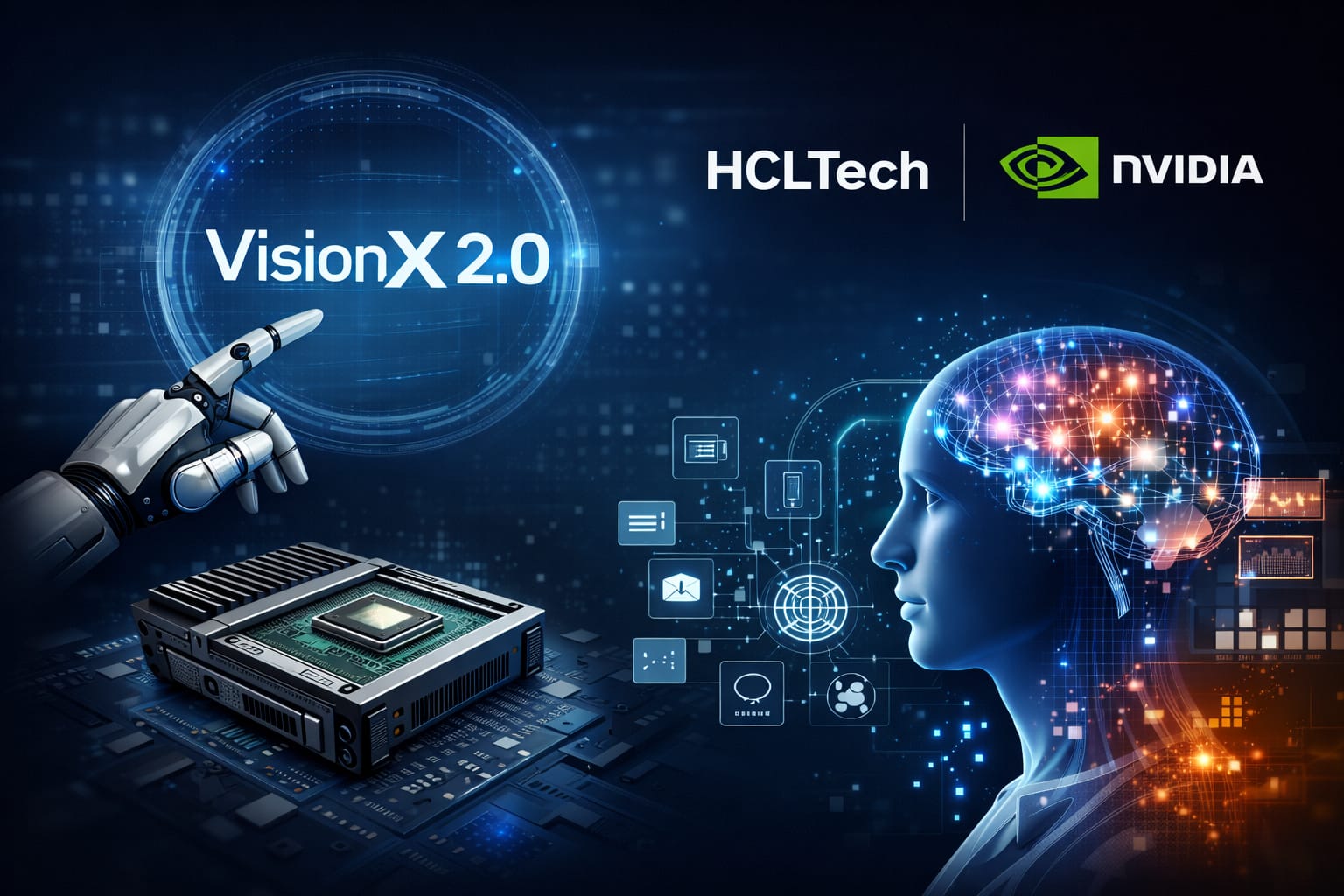 HCLTech Launches VisionX 2.0 With NVIDIA To Power Industrial Edge AI